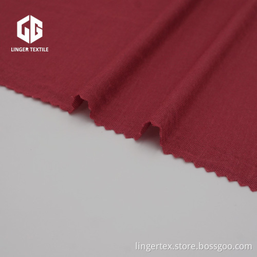 80s Viscose Nylon Single Yarn Fabric For Dress